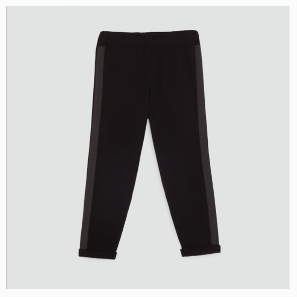 ZARA // knit joggers ribbon sides stripe - Picture 8 of 8